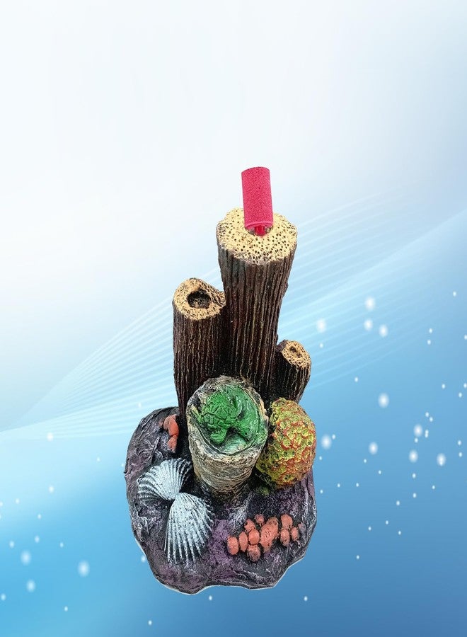 Smiling Pets Aquarium Fish Tank Artificial Coral Ornament for Aquarium Decoration, Colorful Coral Reef for Aquarium Decor, Artificial Resin Fish Tank Decor - Image 4