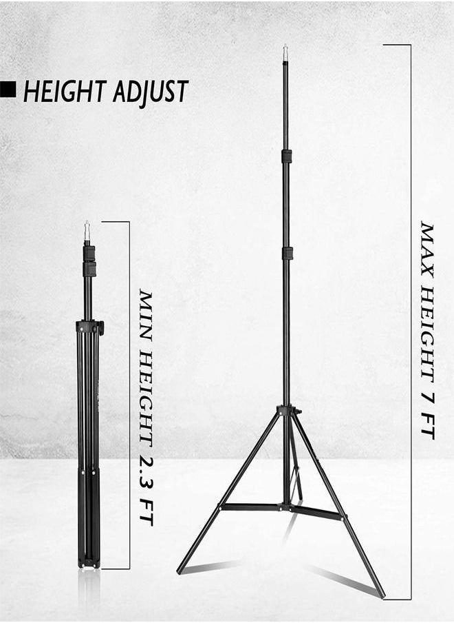 PADOM - Padom Photography Video Studio Lighting Kit Umbrella Softbox Set Continuous Lighting for Photo Studio Product, Portrait and Video Shooting Photography - Image 1