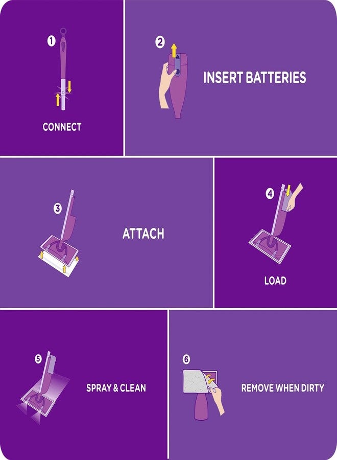 Swiffer Wetjet Mopping Refill Pack (32 Refill Pads + 2-1.25L Bottles of Cleaner) - Image 4