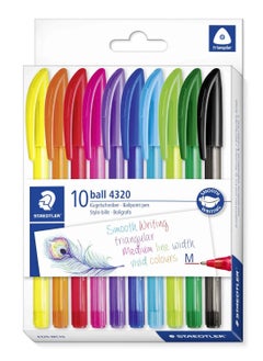 STAEDTLER 10-Piece Ballpoint Pen Set Multicolour  - Image 1