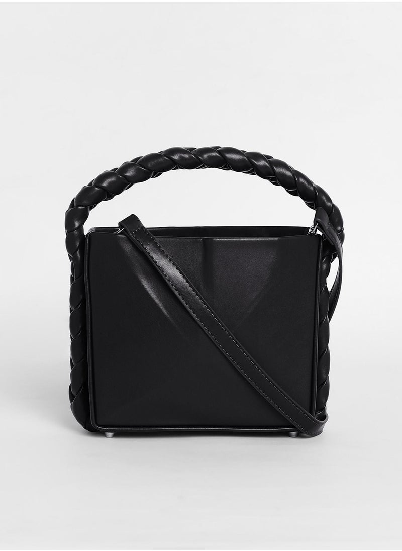 Haute Sauce The Kaleidoscope Bucket Bag - Midnight Black  - Image 4