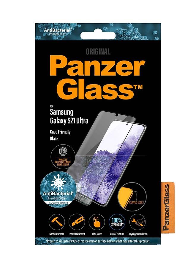NIBEMINENT Screen Protector For Samsung Galaxy S21 Ultra Clear  - Image 3