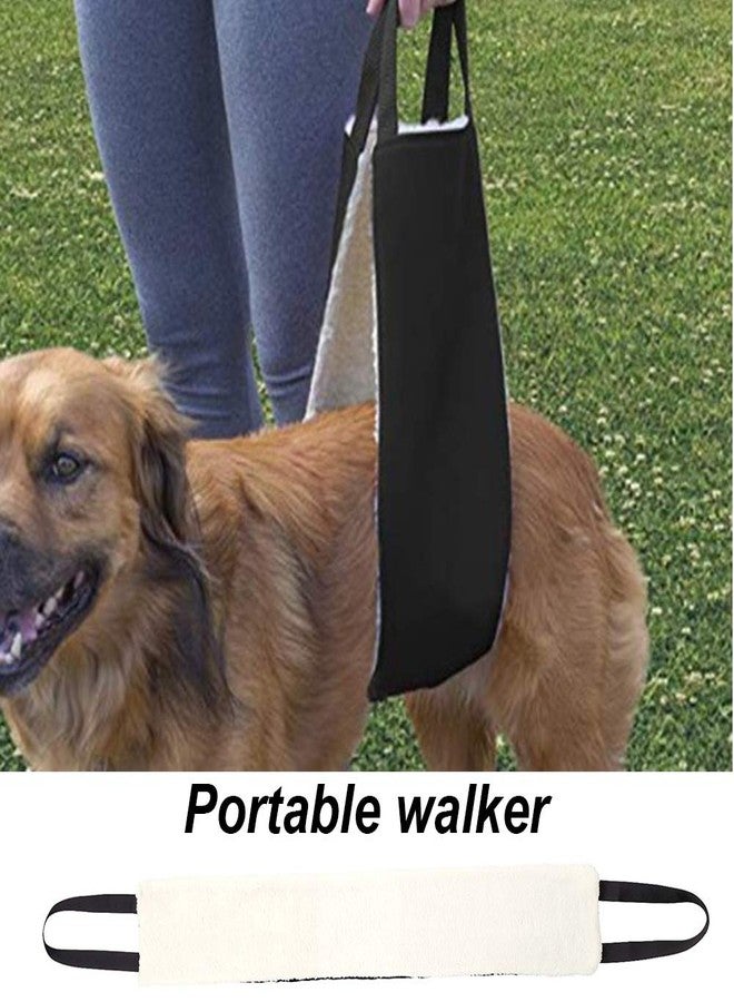 CALIDAKA Portable Dog Sling for Back Legs, Rehabilitation Sling Harness, Dog Lift, Walking Pet Support Assist Tool, Hip Support Harness to Help Lift Dogs Rear for Canine Aid - Image 1