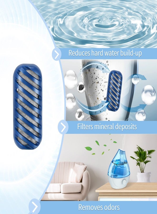 SOMEWAYTOP [Enhance] 20-Pack Demineralization Cartridge for Humidifier Compatible with HoMedics Total-Comfort Ultrasonic Humidifier Demineralizer Tablets Filter Replacement for Water Decalcification, Remove Odor - Image 2