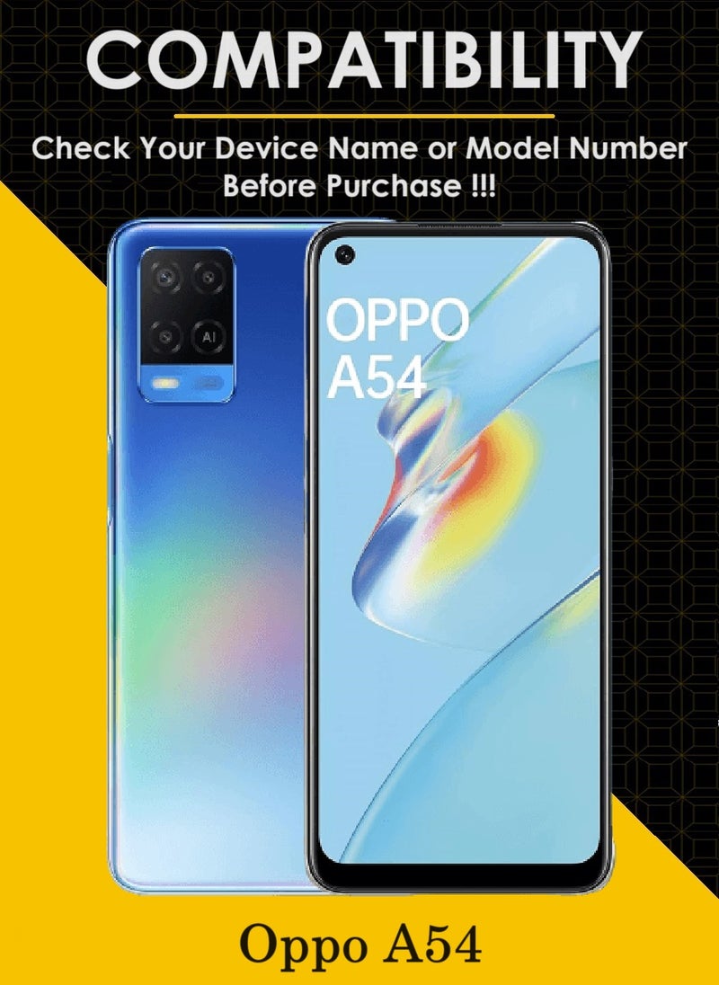 AINA 3 Pieces Tempered Glass Screen Protector 5D Designed For Oppo A54 Full Glue Edge to Edge Full Screen Coverage And Bubble Free - Image 3