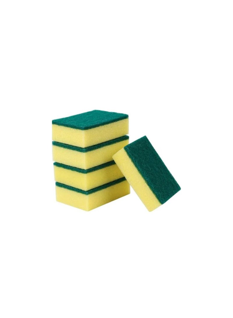 YELLOW SPONGE WITH SP 0403 SCOURER 1X12 PCS
