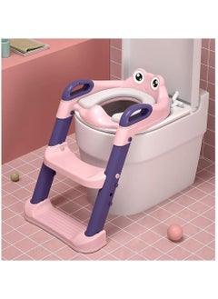 YOMA Children Potty Baby Toilet Seat With Adjustable Ladder  - Image 5