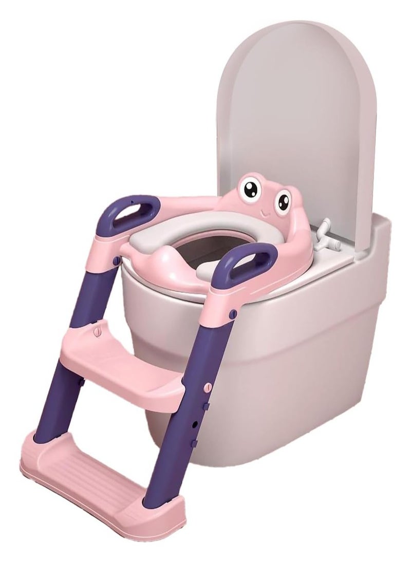 YOMA Children Potty Baby Toilet Seat With Adjustable Ladder  - Image 1