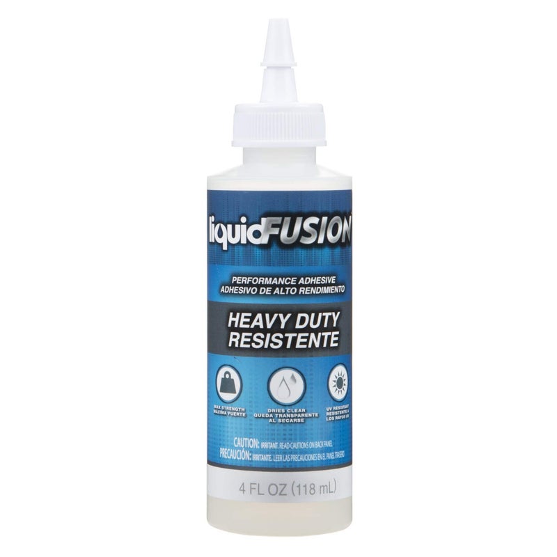 Aleene's Liquid Fusion Heavy-Duty Glue 4 fl oz, Maximum Strength, NonToxic & Dries Clear, Ideal for Rhinestone Crafts, Diamond Art, Glitter - Image 1