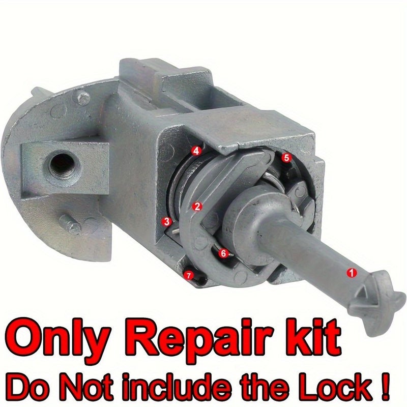 1 Set Replacement Repair Tool Kit for BMW 3 Series E46 1998 2006 Door Handle Lock Cylinder Left Right Front 51218244050 51218244049 51217019973 Without Battery - Image 4