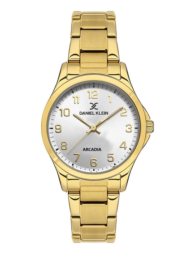 دانيل كلاين ساعة يد من الستانلس ستيل عقارب/مقابض DK.1.13561-3