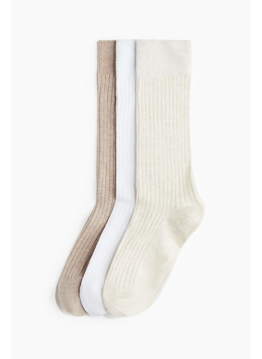 اتش اند ام 3-Pack Long Socks