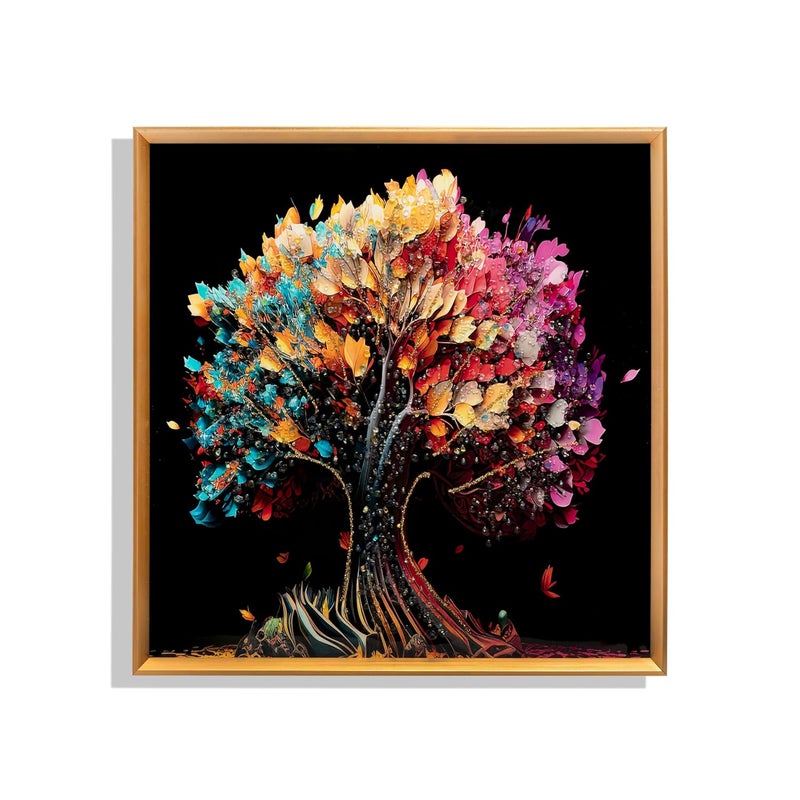 Jecrina Diamond Painting Magic Tree 3D Diamond Painting Adults DIY 3D Diamond Painting Pictures Tree 3D DIY Diamond Art Painting Kits Diamond Pictures Children DIY for Home Wall Decor Life Decor - Image 1