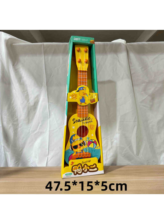 Stall 29 Yuan 39 Model Gift Box Points Exchange Night Market Market Stall Supply Educational Institutions Children's Toys-Color:Medium Duckling Guitar  - Image 1
