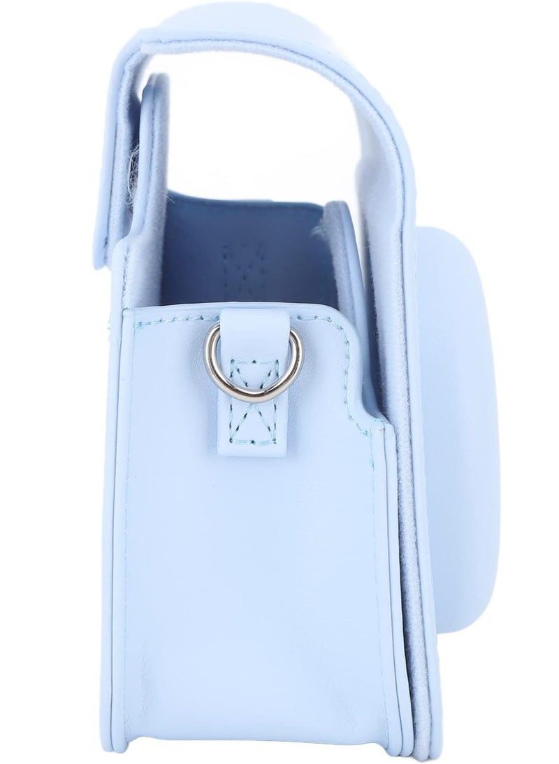 Mini Camera Protective Case Compatible with Fujifilm Instax Mini 12, Instant Camera Case with Adjustable Shoulder Strap, Cute Solid Color Camera Case Compatible with Instax Mini 12 Camera - Image 5