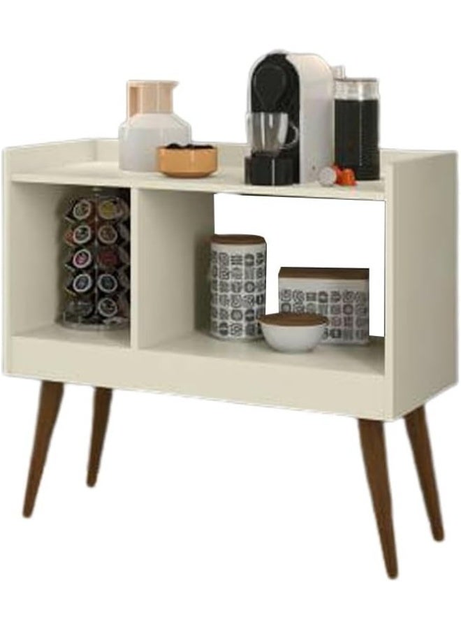 Razz Gallery A modern white coffee corner adds a sense of luxury and comfort to your home every morning. The elegant design combines practical simplicity with calm elegance, making your coffee corner your favorite spot in the house. - Image 3