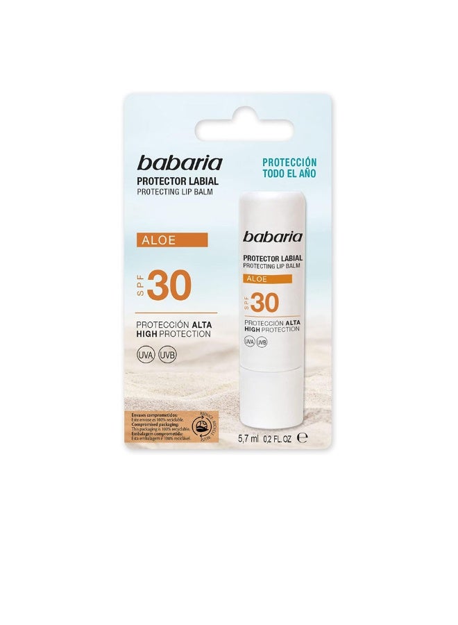 Babaria Solar Lip balm SPF30 5.7ml - Image 2