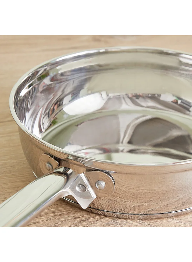 Home Box Stilo Stainless Steel Frypan 24 x 5.5 x 24 cm