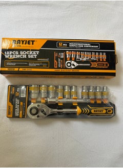 General 12PCS professional ratchet wrench set | 72-tooth precision ratchet | 6-24mm full size coverage | Chrome vanadium steel durable |  - Image 2