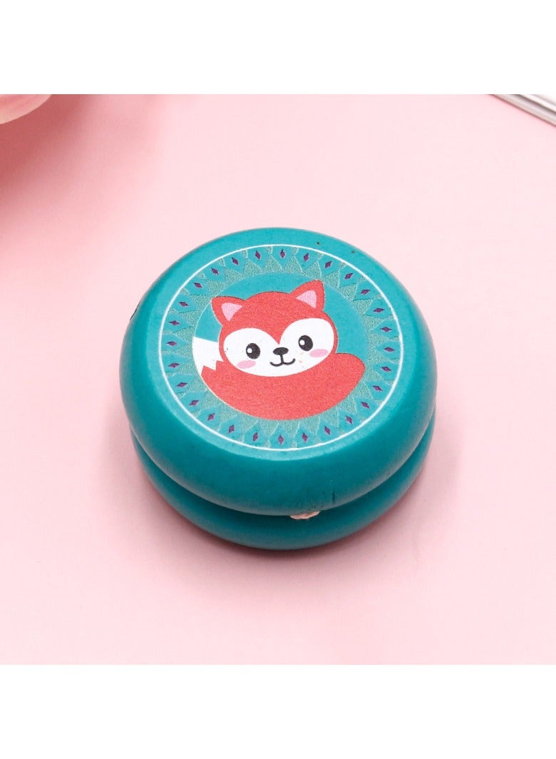general 2-Pack Wooden Fox Yoyo Ball for Kids - Image 1