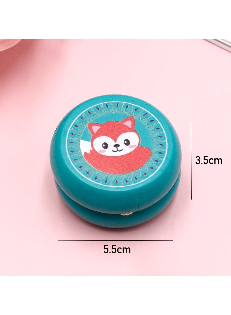 general 2-Pack Wooden Fox Yoyo Ball for Kids - Image 2