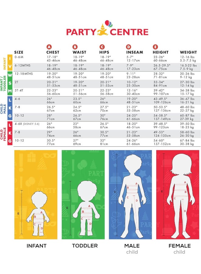 Disguise زي ديزني ستيتش 5-6 سنوات | بدلة شخصية كرتونية للأطفال | زي فضائي للأطفال من ليلو وستيتش - Image 4