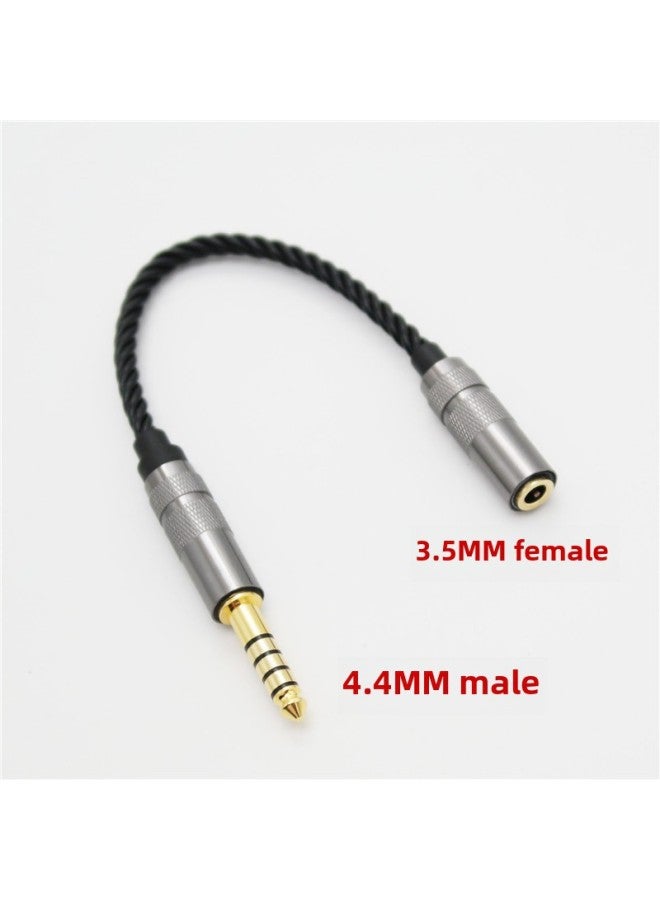 نيوترل محول التوازن الصوتي من زونغشان زين من 3.5 أنثى إلى 4.4 ذكر، كابل صوتي من النحاس الخالي من الأكسجين - Image 1