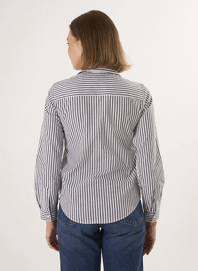 فيليكس هاردي قميص بأكمام طويلة مخطط