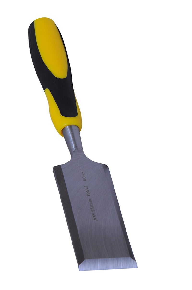 Jon Bhandari Tools Wood Chisel Set – 6-Piece Bevel Edge Chisels (13mm, 19mm, 25mm, 32mm, 38mm, 50mm) – Hardened Steel Blades, Soft Grip Handles & Storage Bag – Woodworking, Carving, Shaping Hand Tools - Image 3