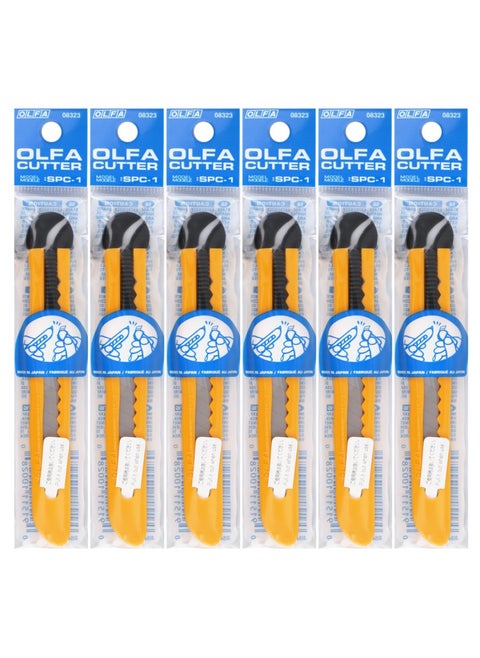 6-Piece Multi Purpose Utlilty Cutter Knife