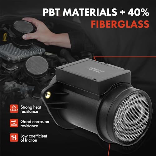 A-Premium Mass Air Flow Sensor Compatible with Volkswagen Jetta 1997-1999 Passat 1996-1997 Golf 1997-1998 L4 1.9L SOHC Turbocharged Diesel - Image 2