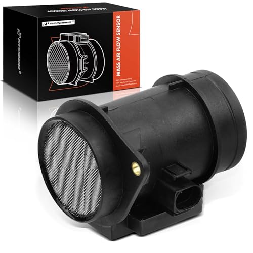 A-Premium Mass Air Flow Sensor Compatible with Volkswagen Jetta 1997-1999 Passat 1996-1997 Golf 1997-1998 L4 1.9L SOHC Turbocharged Diesel - Image 1