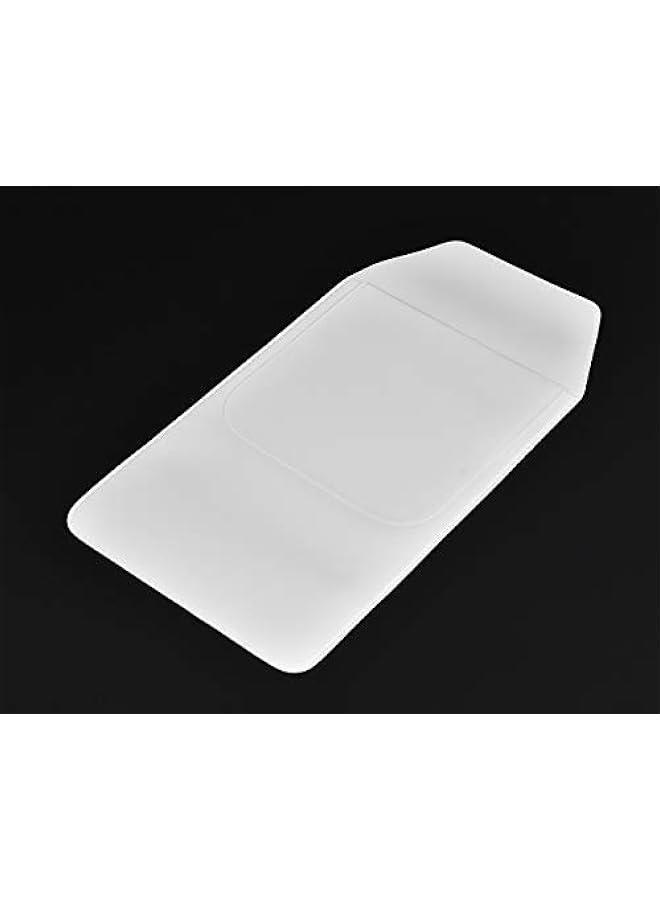 Generic Shirt Pocket Protector 10 Pieces PVC Pocket Protectors for School Hospital Office Supplies (White) - Image 4