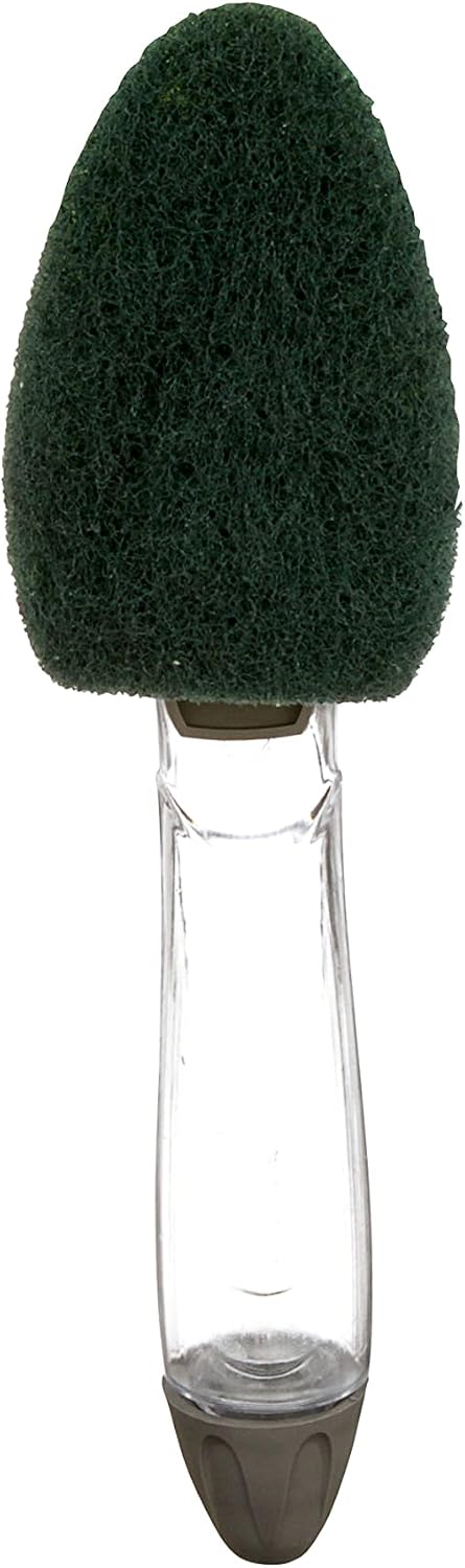 Scotch Brite Scotch-Brite Heavy Duty liquid dispensing Dishwand, 1 unit/pack | keeps hands out of the mess | durable and powerful scrubber to cut grease, burnt-on food - Image 2