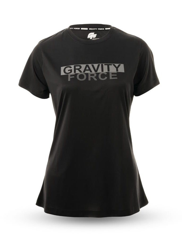 گریوِٹی فورس تيشيرت جرافيتي فورس نسائي قطن بقصة واسعة – بياقة دائرية وأكمام قصيرة، ملابس كاجوال للاستخدام اليومي، خفيف الوزن وقابل للتنفس للرياضة - Image 1