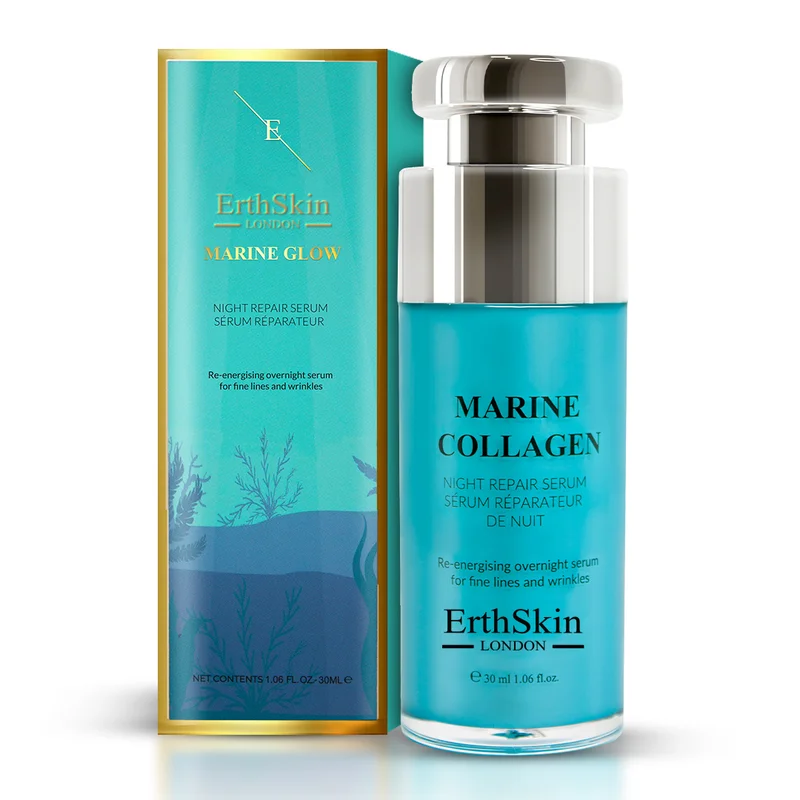 إيرث سكين لندن Marine Collagen Night Repair Serum 30ml