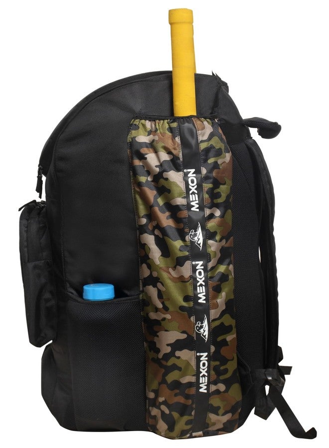 MEXON Professional Cricket Duffle Kit Bag | Player's Choice (Black/Camo)… - Image 3
