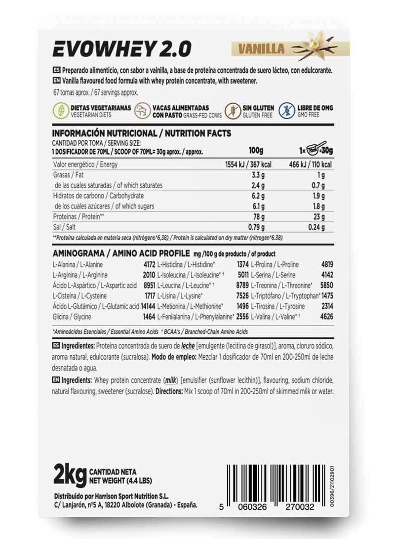HSN Evowhey protein 2.0 Vanilla - Image 4