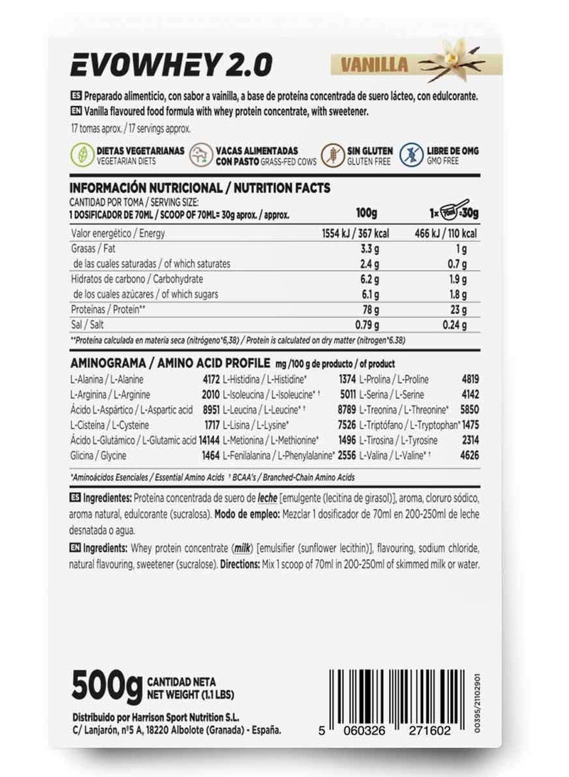 HSN Evowhey protein 2.0 Vanilla - Image 3
