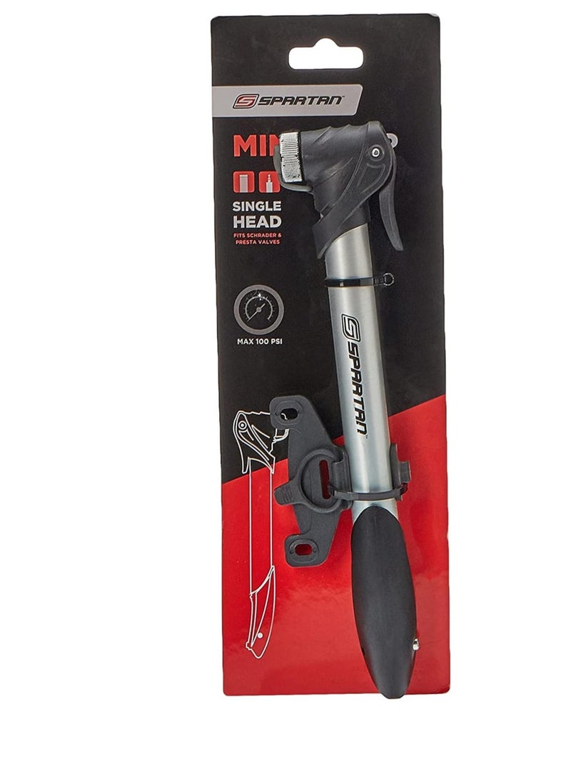 Spartan Mini Pump, Black/White, SP-9020 - Image 1