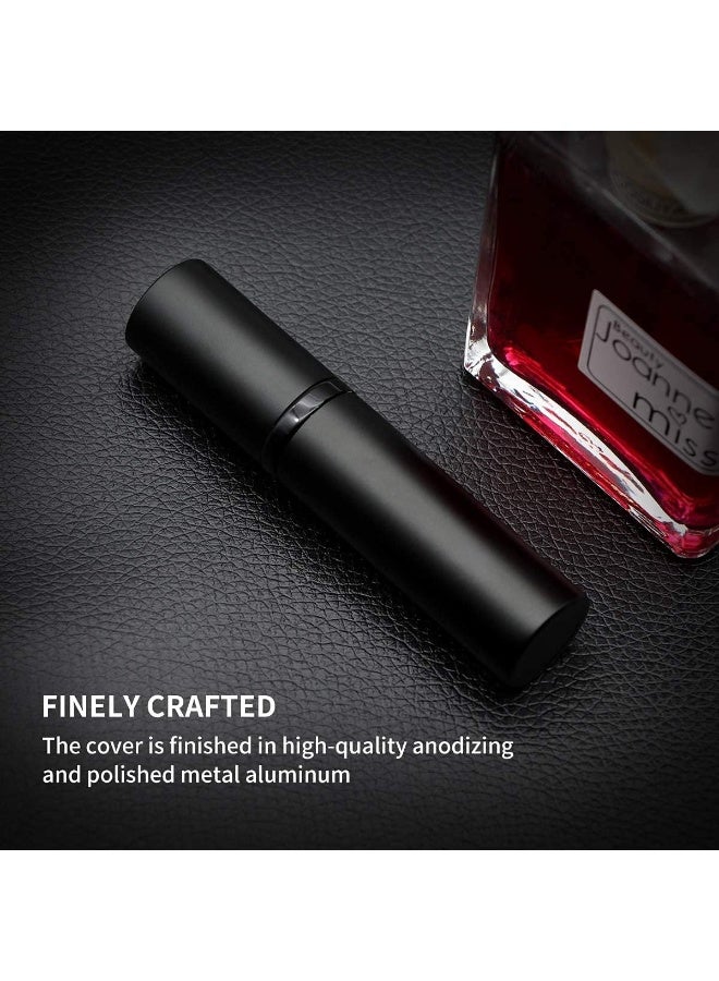 ATRJSZ Travel Refillable Perfume Bottle, 2PCS 5ml Mini Portable Perfume Empty Atomizer with Fine Spray Pump, Leaking Proof Perfume Container for Women & Men - Image 4