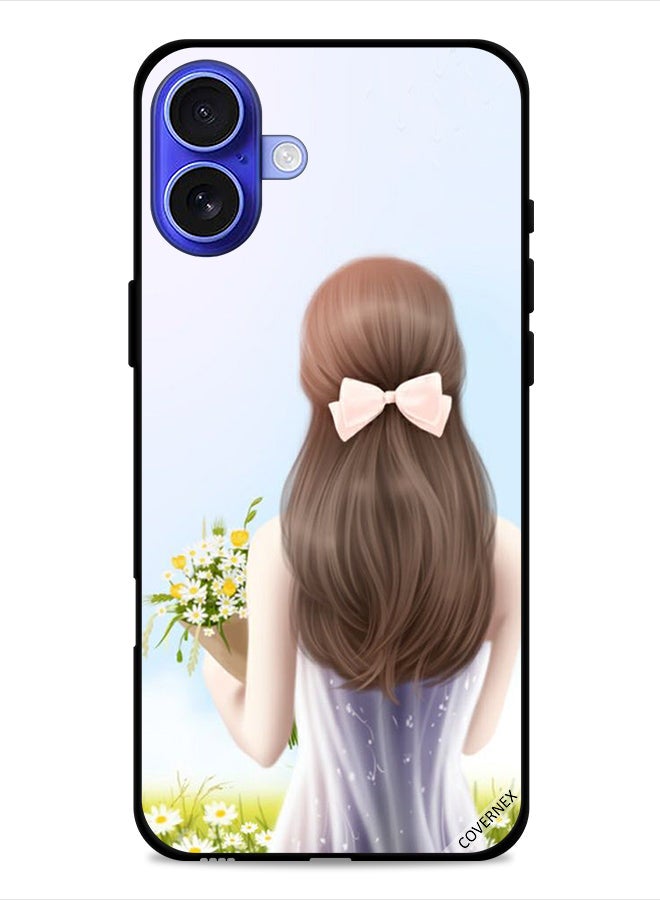 Covernex Apple iPhone 16 Plus Protective Case Cover Lovely Girl - Image 1