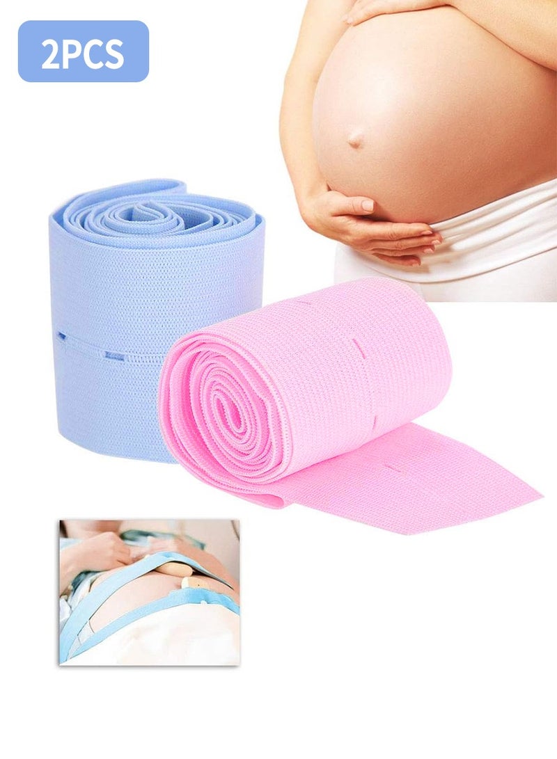 Breathable maternity belt, 2 replacement straps for heart rate monitor, maternity care - Image 1