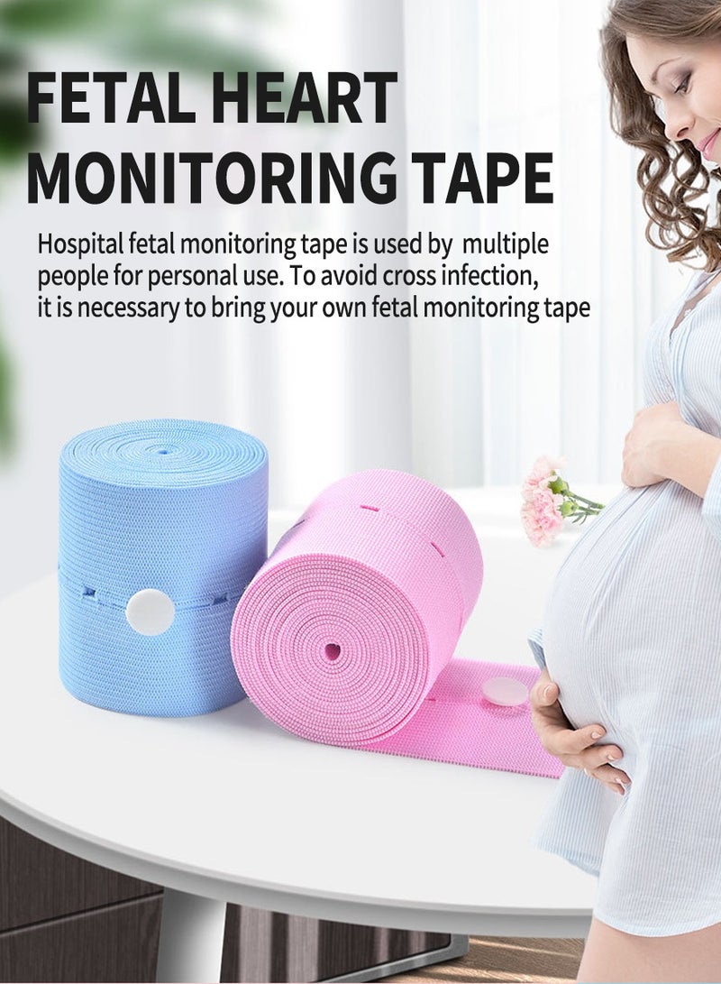 Breathable maternity belt, 2 replacement straps for heart rate monitor, maternity care - Image 3