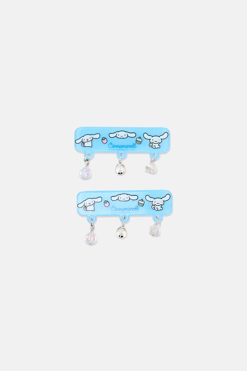 Sanrio Kids Girl 2 Pcs Cinnamoroll Hair Clips, Multicolor - Image 2