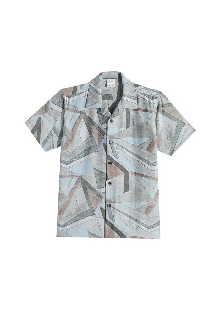 CAVIO Boys Half Sleeve Shirt and Shorts Set Printed Relaxed Fit Co-Ord Set For Kids - Image 2