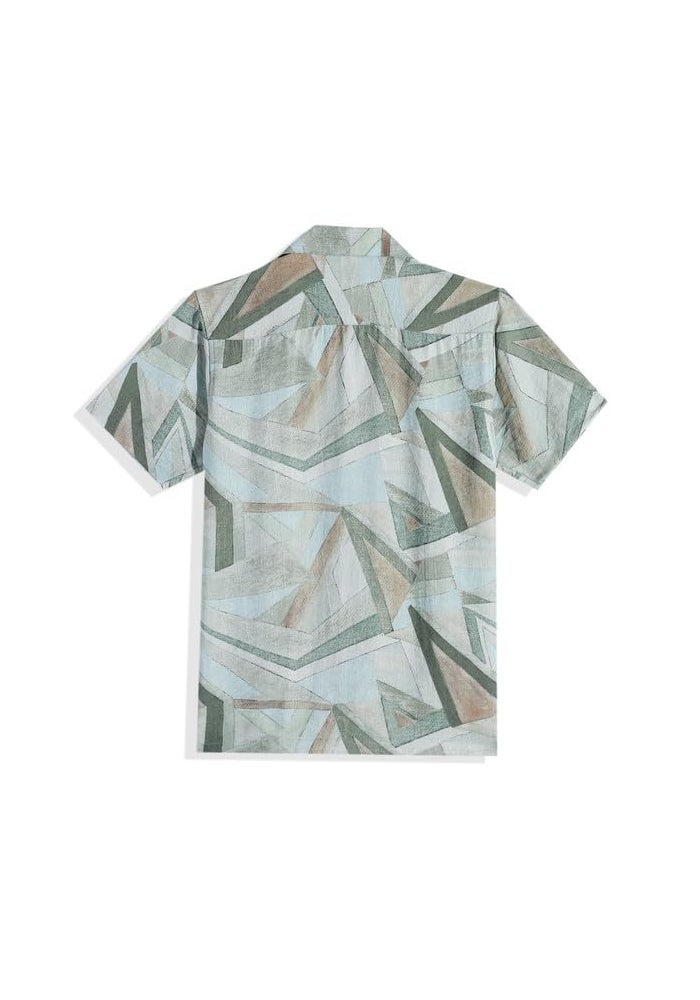 CAVIO Boys Half Sleeve Shirt and Shorts Set Printed Relaxed Fit Co-Ord Set For Kids - Image 4