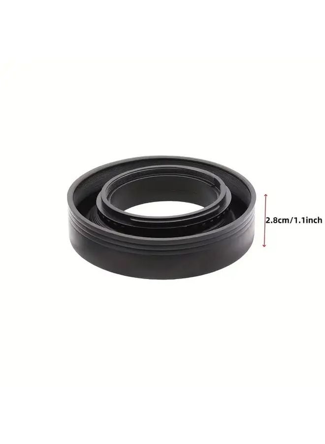 3 في 1 قابلة للطي غطاء عدسة مطاطي 52mm للعدسات واسعة الزاوية والمقربة والقياسية - Image 3
