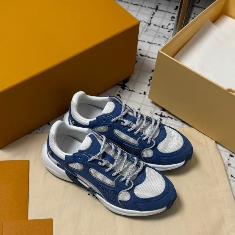 Thick-Soled Height-Increasing Dad Shoes, Casual Sports Shoes, Running Shoes, Mesh Breathable Lace-Up Couple Shoes - Image 3