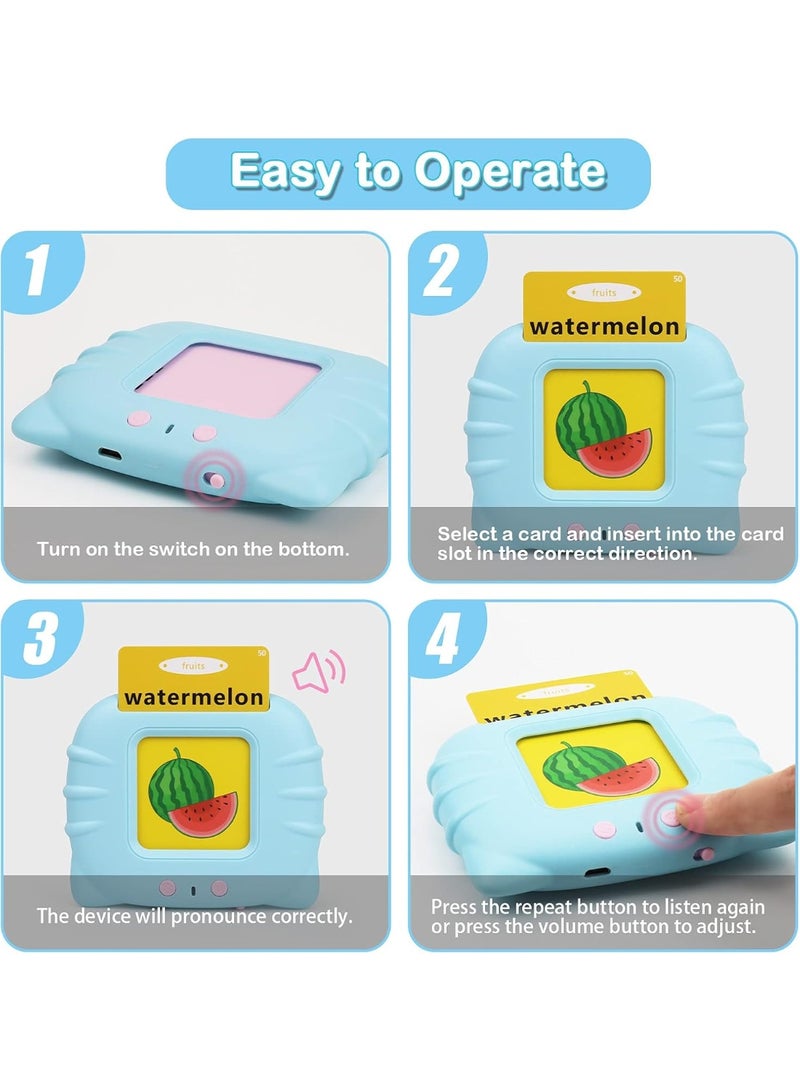 Bilingual Arabic-English Learning Flash Card Machine｜Toddler Educational Puzzle Toy｜Ideal for Ages 1–4  - Image 4